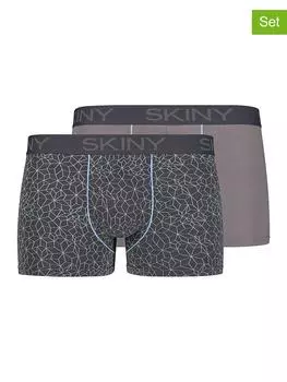 Боксерские трусы Skiny, цвет grau/anthrazit