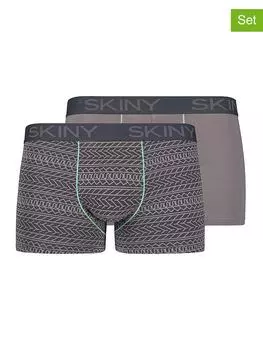 Боксерские трусы Skiny, цвет grau/anthrazit