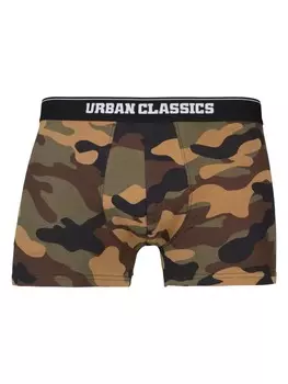 Боксерские трусы Urban Classics, цвет wd camo+grn+blk+grey+sw camo