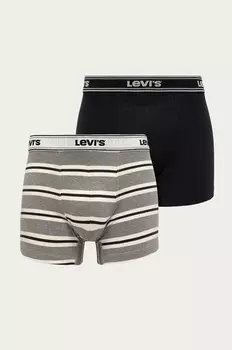 Боксеры (2 пары) Levi'S, серый