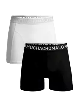 Боксеры 2 шт трусы Muchachomalo, черный