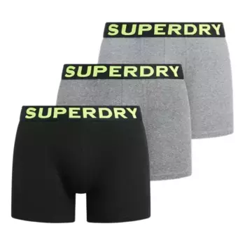 Боксеры 3 шт Superdry M3110452B, серый