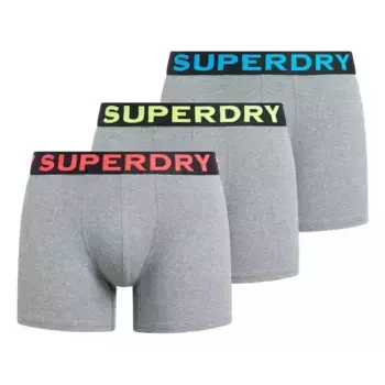 Боксеры 3 шт Superdry M3110452B, серый