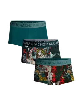 Боксеры 3 шт трусы Muchachomalo, мультиколор