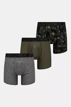 Боксеры 3 шт Under Armour, зеленый