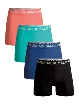Боксеры 4 шт трусы Muchachomalo, мультиколор