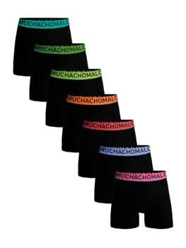 Боксеры 7 шт трусы Muchachomalo, черный