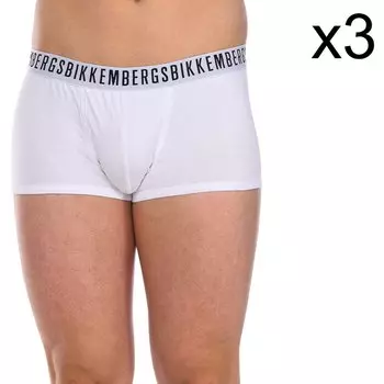 Боксеры Bikkembergs Classic 3 шт, белый