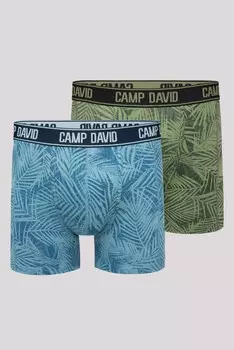 Боксеры CAMP DAVID, цвет Blue/Khaki