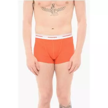 Боксеры Contrasting Logoed Band TRUNK Boxer Dsquared2, оранжевый