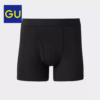 Боксеры GU Style-Dry сетчатые, черный