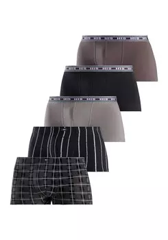 Боксеры H.I.S, цвет Grey/Stone/Black