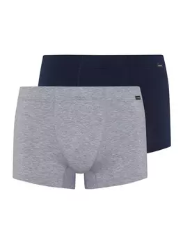 Боксеры Hanro 2 шт, цвет light melange/deep navy