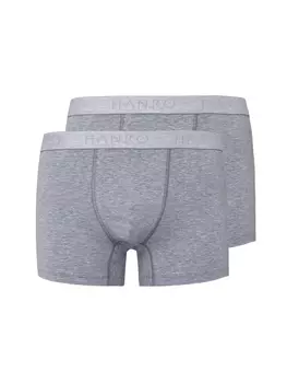 Боксеры Hanro Retroshorts Cotton Essentials, серый