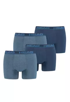 Боксеры HEAD Boxershorts Head Basic Boxer 4P, цвет 003 - Blue Heaven