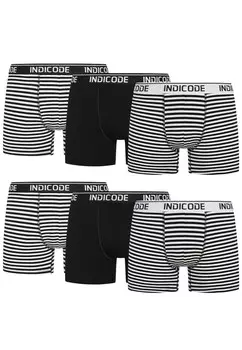 Боксеры INDICODE JEANS Milano, черный/белый