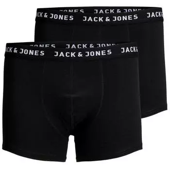 Боксеры Jack & Jones 2 шт, черный