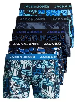 Боксеры JACK & JONES Boxer shorts JJJacvel, синий/лазурный/черный