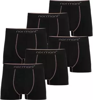 Боксеры normani 6 Herren Baumwoll-Boxershorts, цвет Lachs