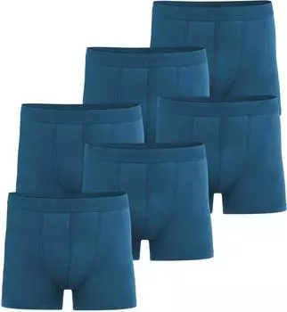Боксеры normani 6 Herren Boxershorts aus Bambus-Viskose Cubao, темно-синий