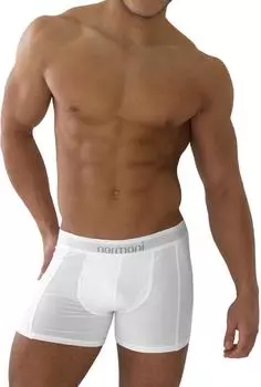 Боксеры normani 6 Stck s einfarbig aus Modal und Baumwolle, белый