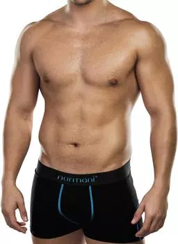 Боксеры normani 6 weiche Boxershorts aus Baumwolle, бирюзовый