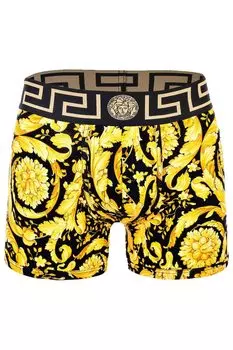Боксеры с мотивами барокко Versace, черный