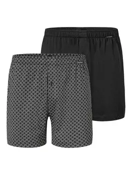 Боксеры SCHIESSER Basic, цвет Grey/Black