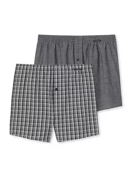 Боксеры Schiesser, цвет Anthracite/Mottled Grey