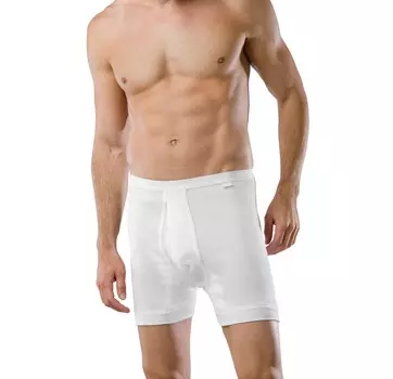 Боксеры Schiesser Unterhose Medium Doppelripp, белый