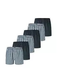 Боксеры шорты 6-pack web Schiesser, мультиколор