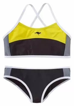 Бралетт бикини Kangaroos, черный