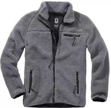 Куртка Brandit Teddyfleece, серый