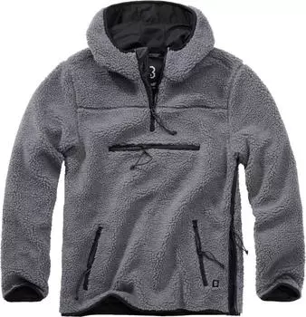 Пуловер Brandit Teddyfleece Worker, серый