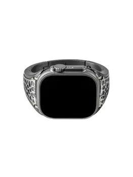 Браслет Apple Watch Model 2 Ultra Fuse Sistema v2 Mega Pav 17 мм Parts of Four, черный