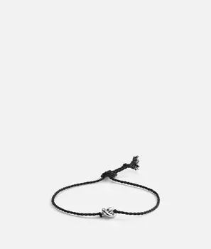 Браслет Bottega Veneta, черный