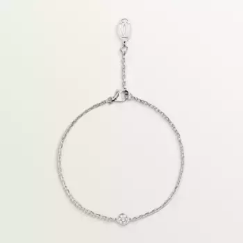 Браслет Cartier d'Amour Small, белое золото/бриллиант