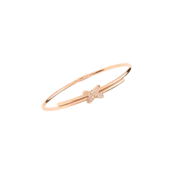 Браслет Chaumet Jeux de liens из розового золота с бриллиантами