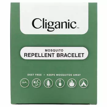 Браслет Cliganic от комаров, 10 штук