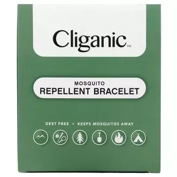 Браслет Cliganic от комаров, 10 штук