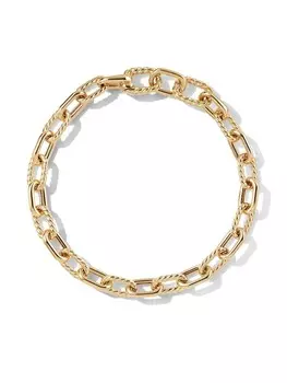 Браслет DY Madison из желтого золота David Yurman, золотой