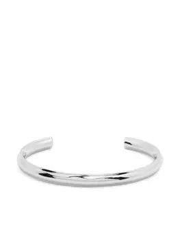 Браслет Eddie Borgo Thin Ripple, серебряный