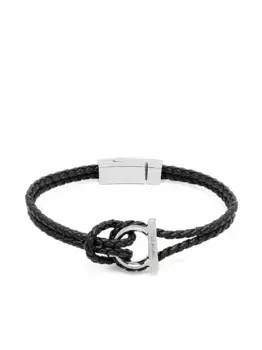 Браслет Gancini Ferragamo, черный