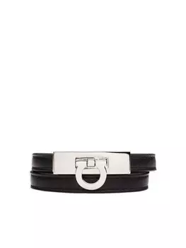 Браслет Gancini Ferragamo, черный