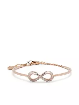 Браслет Hyperbola с цирконами Swarovski, белый