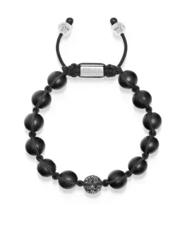Браслет из бусин Nialaya Jewelry, черный
