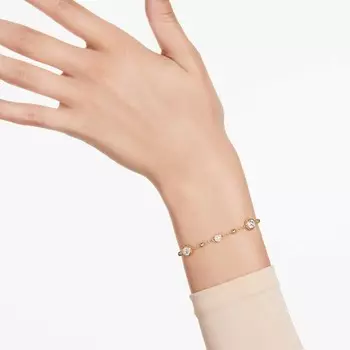 Браслет из янтаря Swarovski