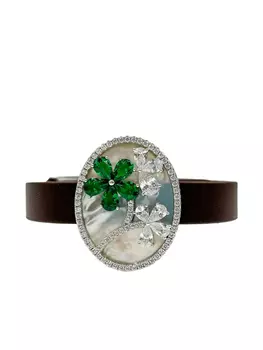 Браслет Juwelina Paris Eden Vice, коричневый