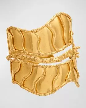 Браслет-кафф Manchette Sylvia Toledano, цвет Gold
