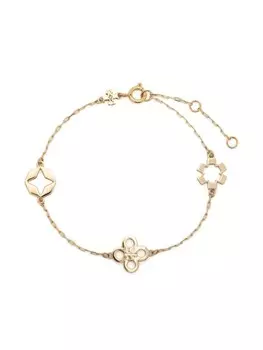 Браслет Kira Clover с подвеской Tory Burch, золотой